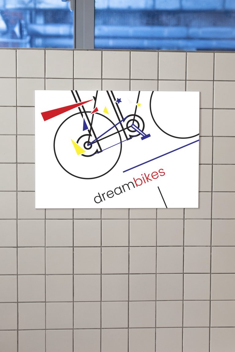 DreamBikes bauhaus poster
